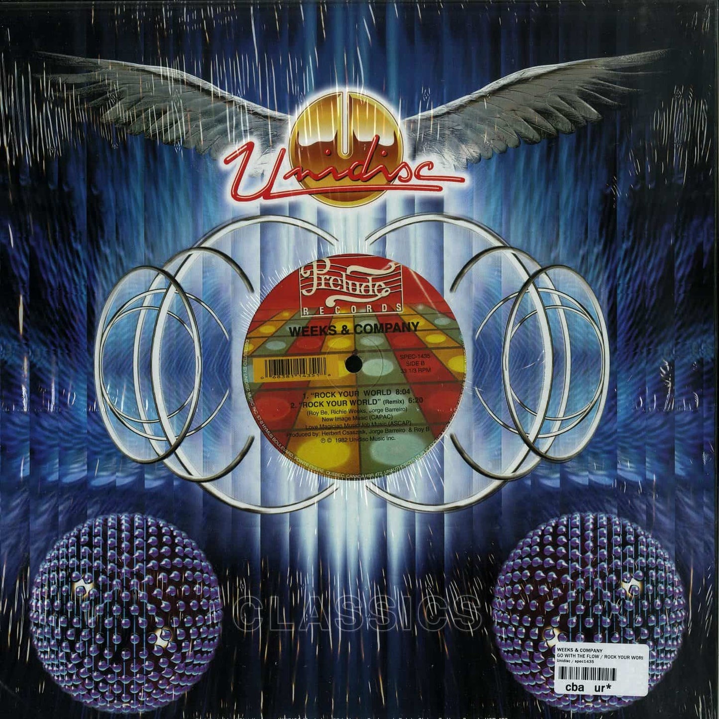 Weeks & Company - Go with the flow / Rock your world (12" Maxi Single)