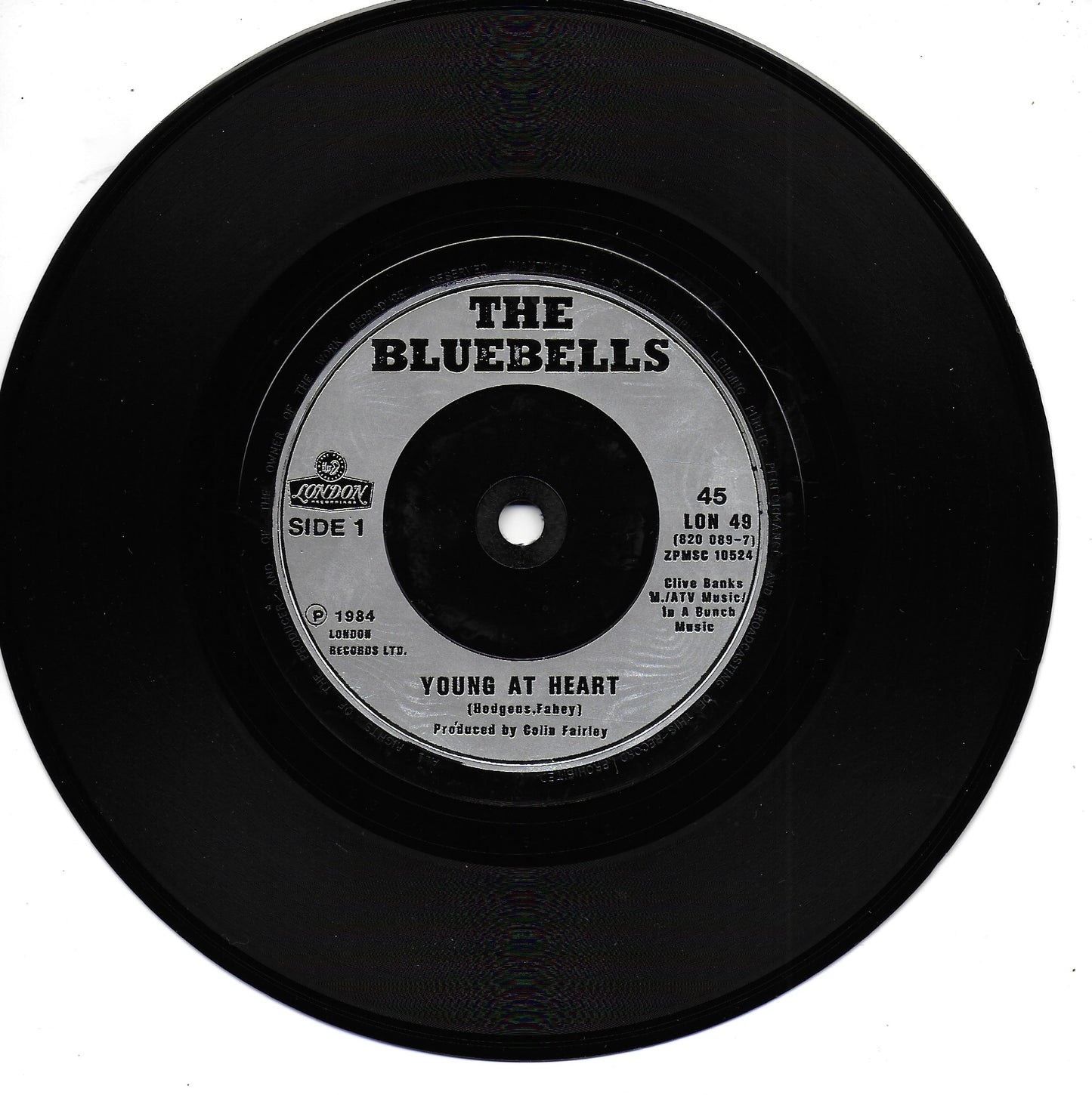 The Bluebells - Young at heart (Engelse uitgave)