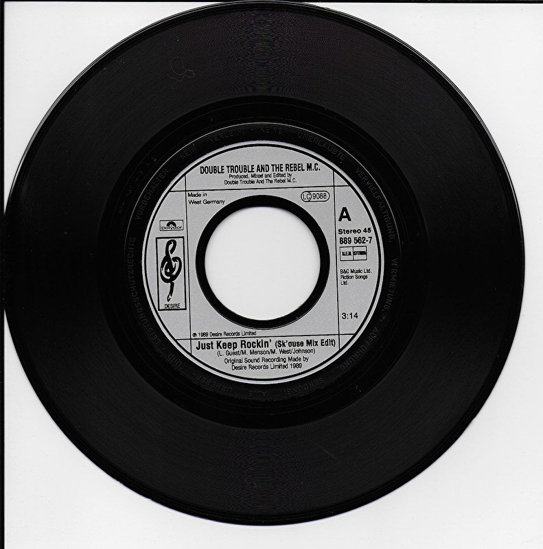 Double Trouble & The Rebel MC - Just keep rockin'