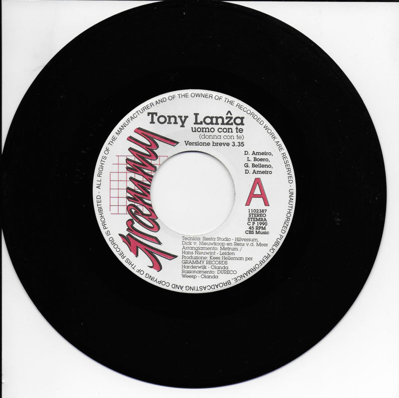 Tony Lanza - Uomo con te