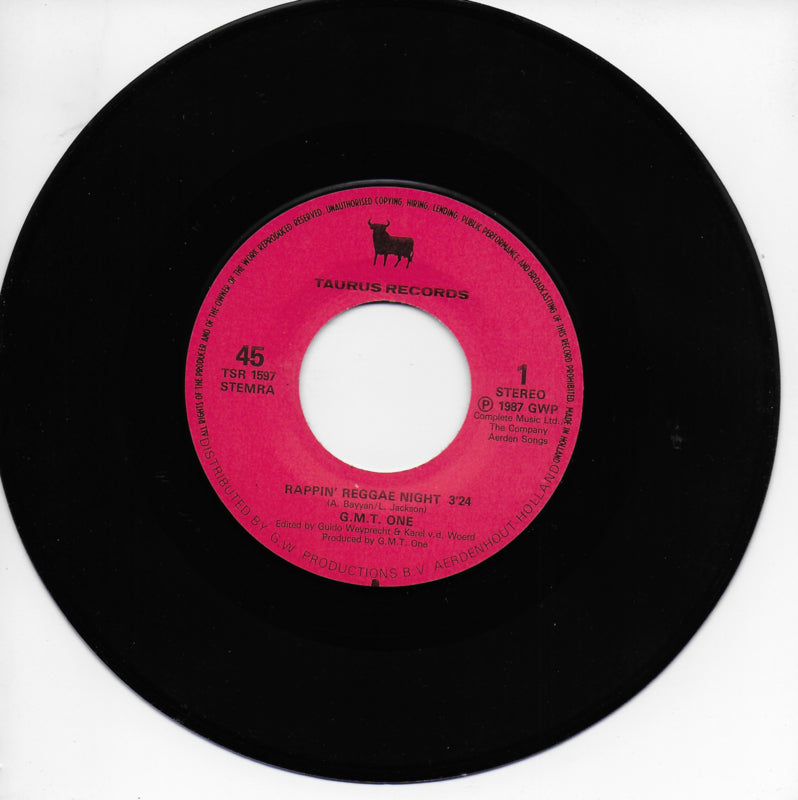 G.M.T. One - Rappin' reggae night