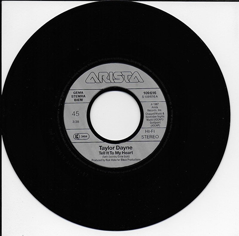 Taylor Dayne - Tell it to my heart