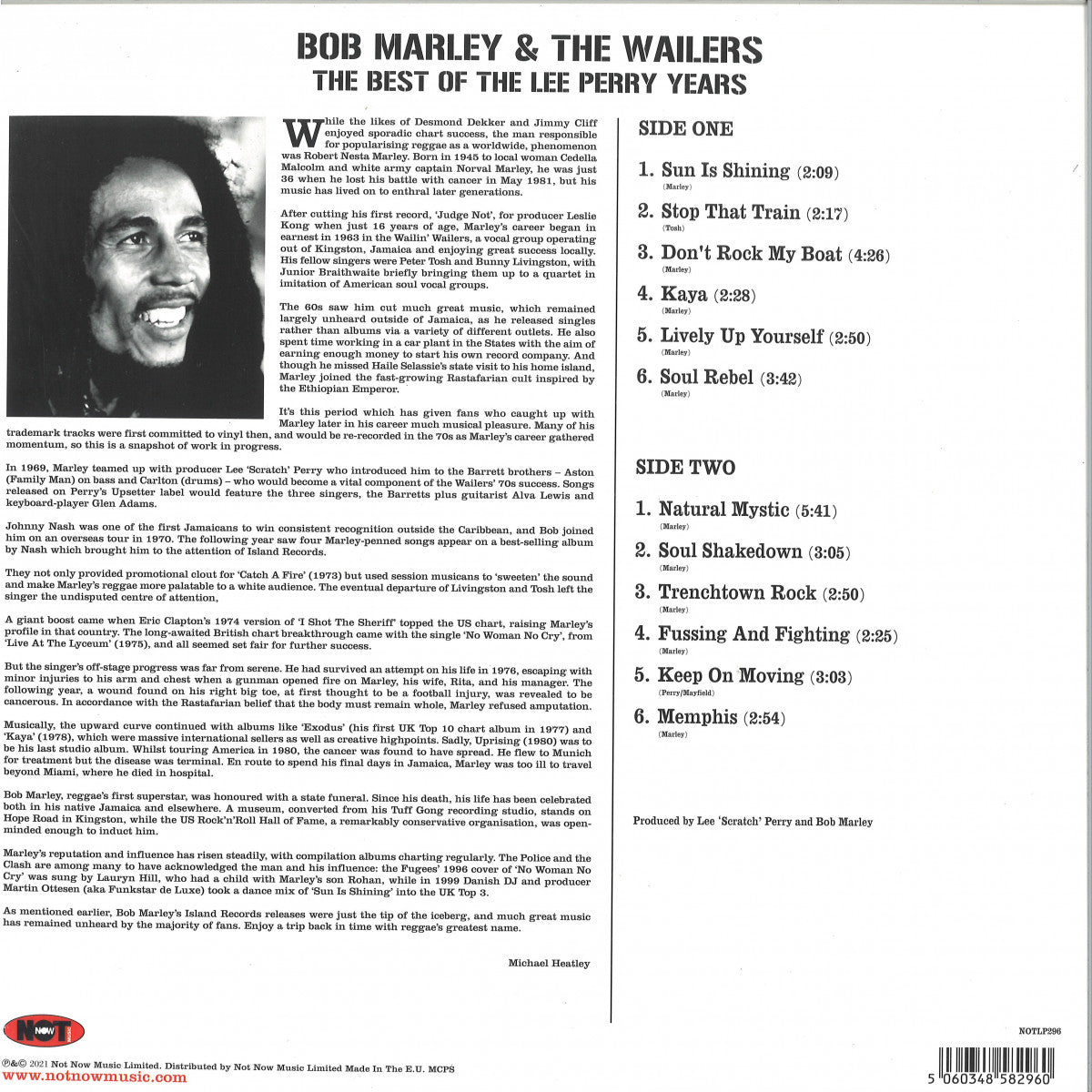 Bob Marley & The Wailers - The Best Of The Lee Perry Years (Limited edition, red vinyl) (LP)