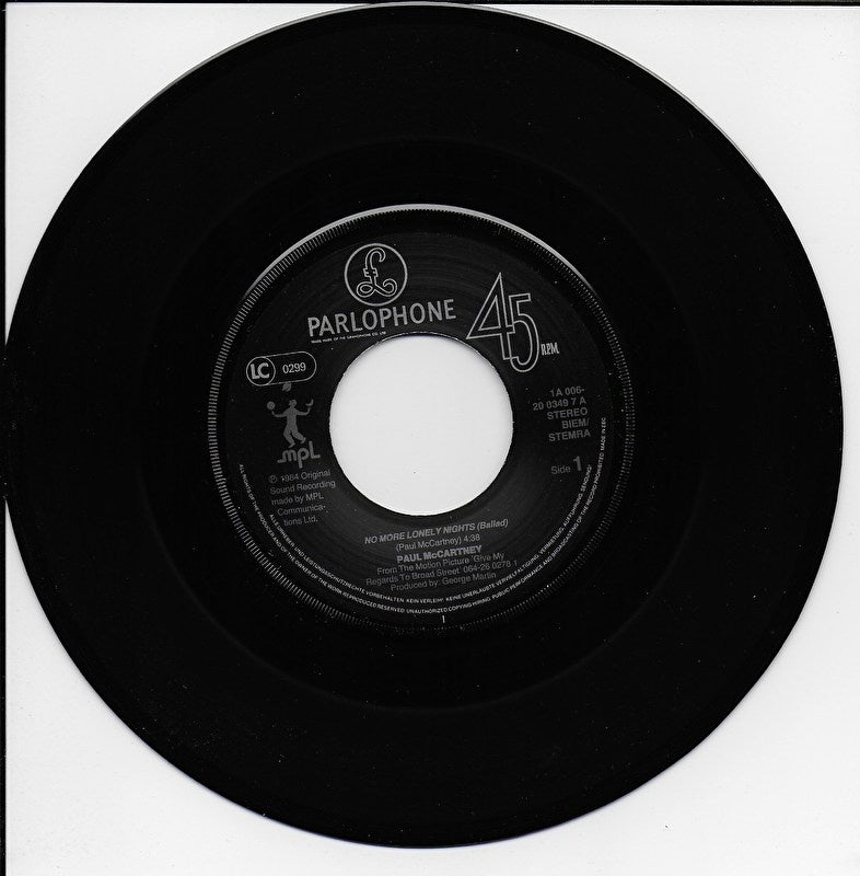 Paul McCartney - No more lonely nights