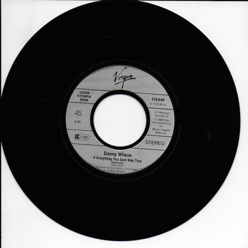 Danny Wilson - If everything you said was true
