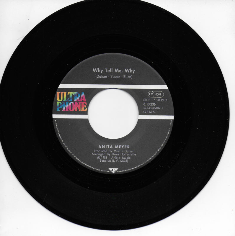 Anita Meyer - Why tell me, why (Duitse uitgave)