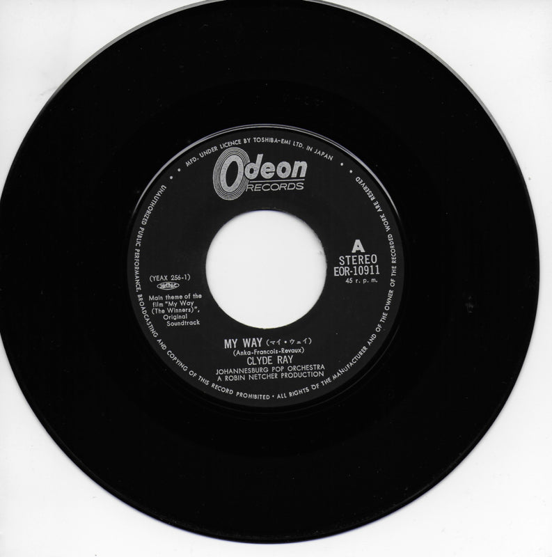 Clyde Ray - My way (Japanse uitgave)