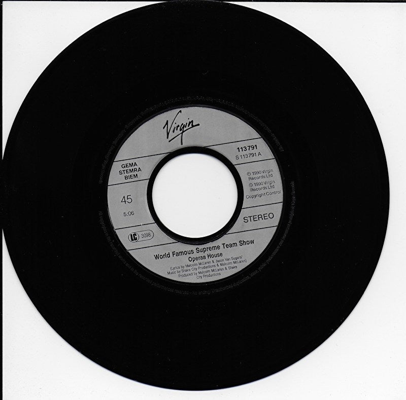 Malcolm McLaren - Operaa house