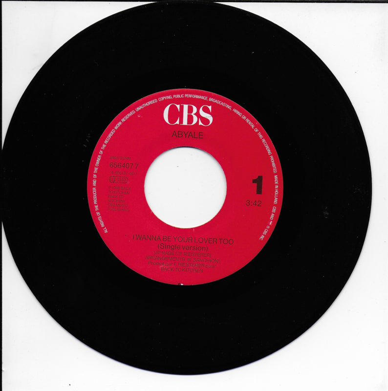Abyale - I wanna be your lover too