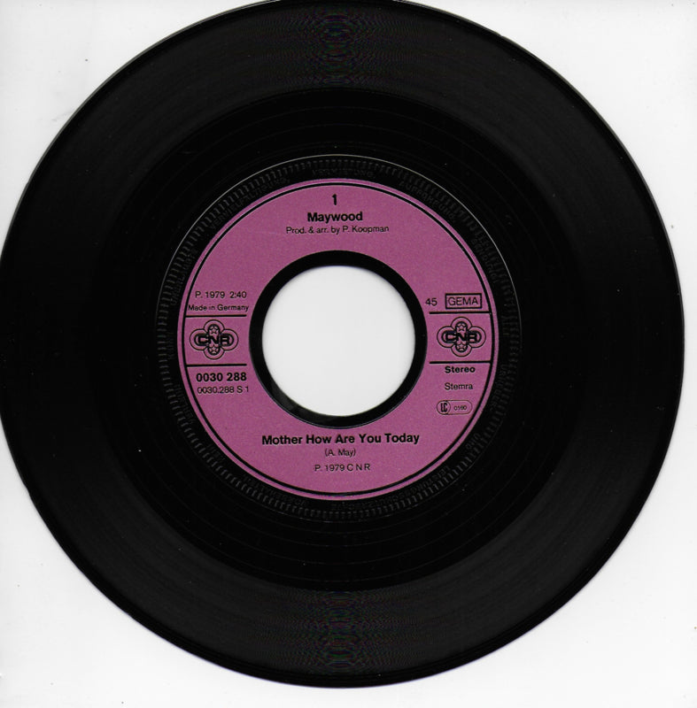 Maywood - Mother how are you today (Duitse uitgave)