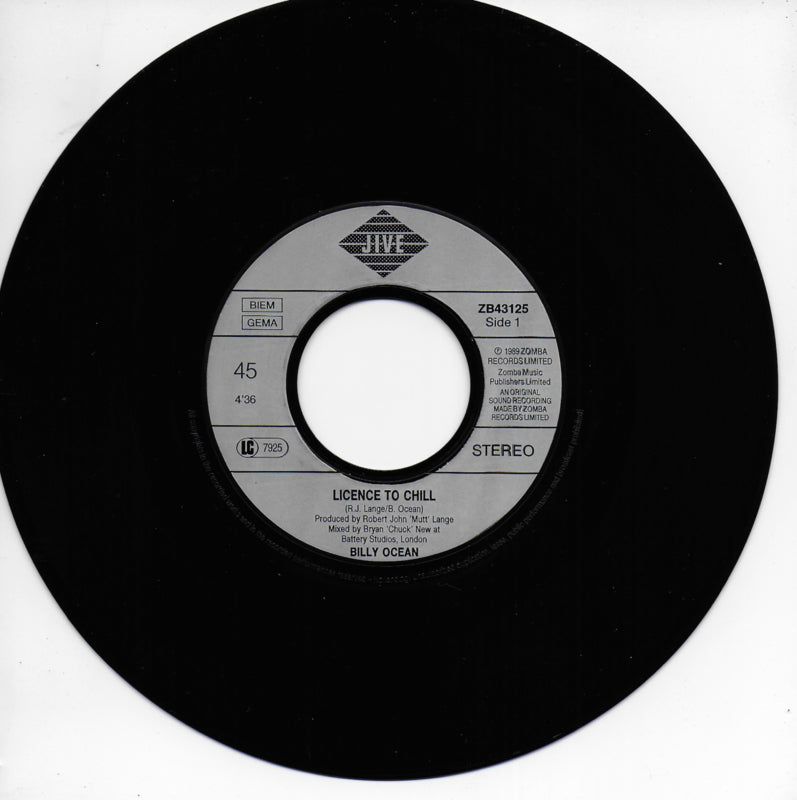 Billy Ocean - Licence to chill