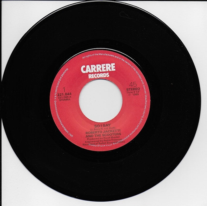 Roberto Jacketti and the Scooters - So i say