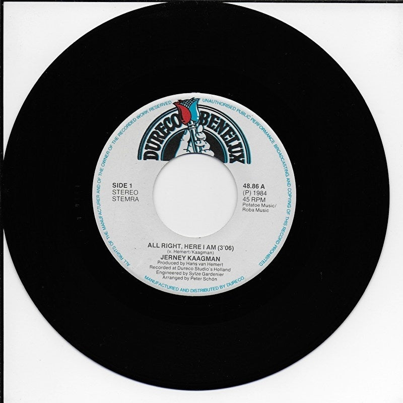Jerney Kaagman - All right here i am