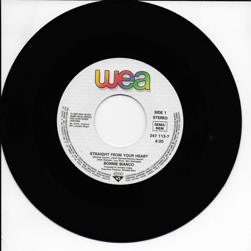 Bonnie Bianco - Straight from your heart