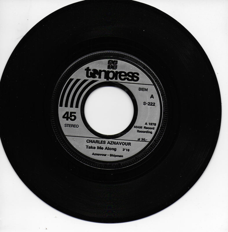 Charles Aznavour - Take me along (Poolse uitgave)