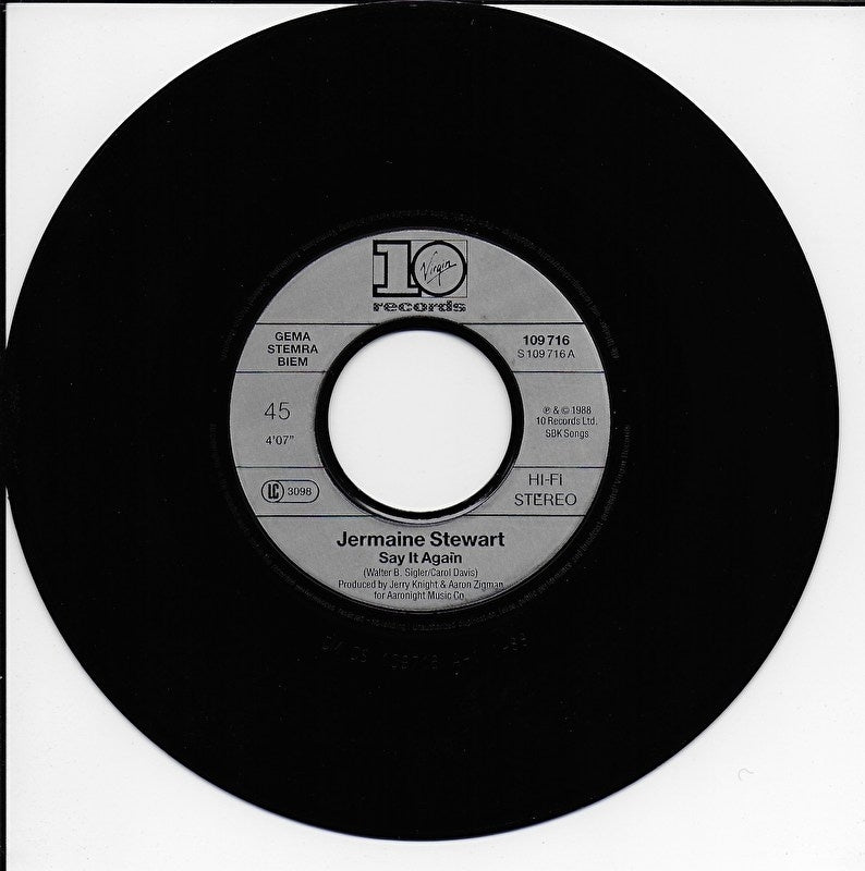 Jermaine Stewart - Say it again