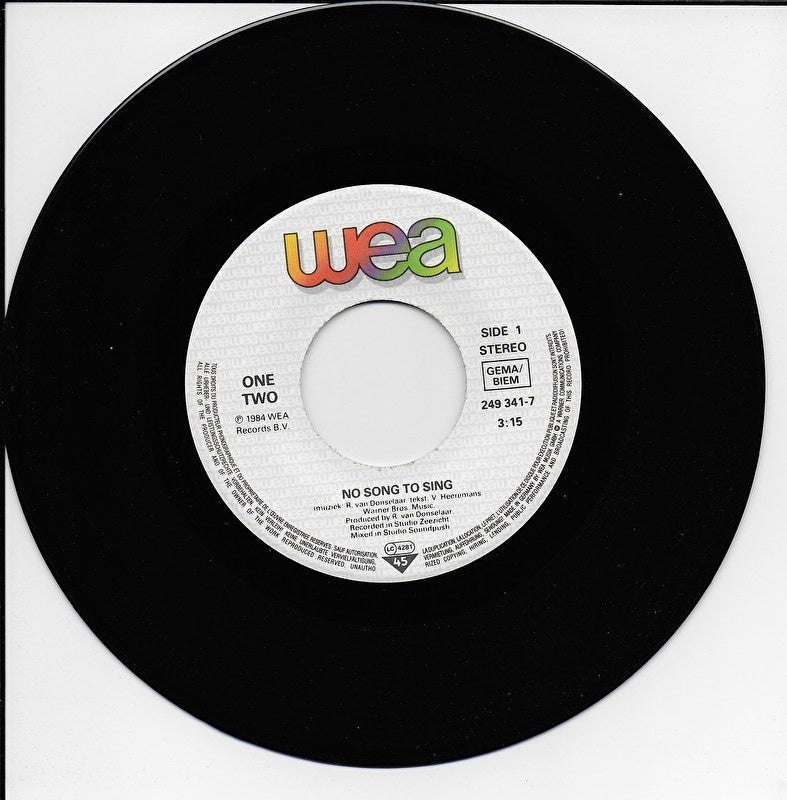 One Two - No song to sing