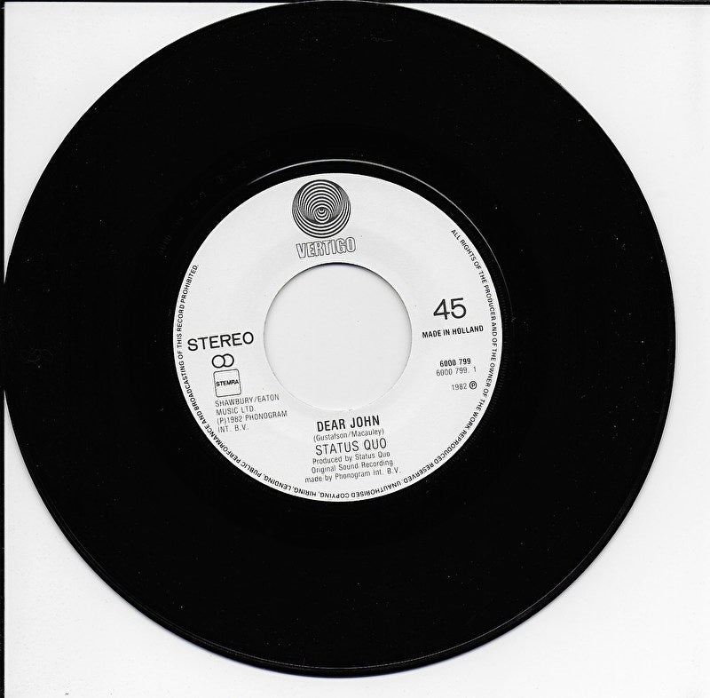 Status Quo - Dear John