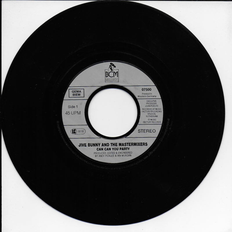 Jive Bunny and the Mastermixers - Can can you party