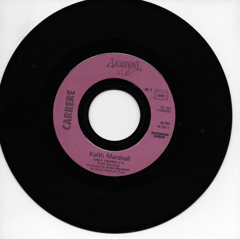 Keith Marshall - Only crying