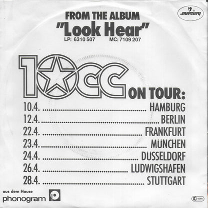 10CC - One-two-five (Duitse uitgave)