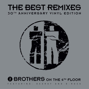 2 Brothers On The 4th Floor feat. Desray and D-Rock - The Best Remixes 30th Anniversary (Silver vinyl) (2LP)