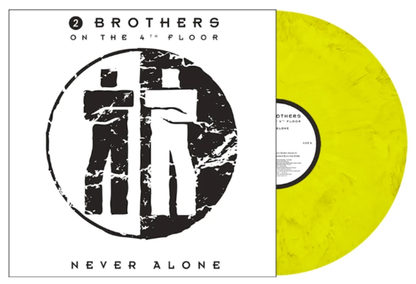 2 Brothers on the 4th Floor - Never alone (Yellow marbled vinyl) (12" Maxi Single)