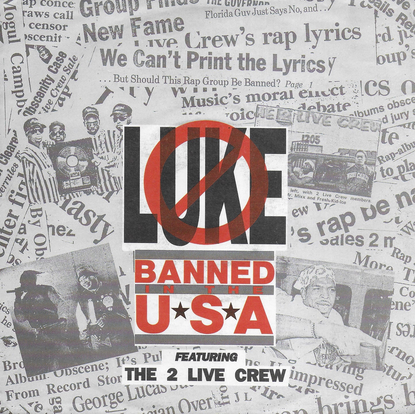 2 Live Crew ft. Luke - Banned in the U.S.A. (Duitse uitgave)