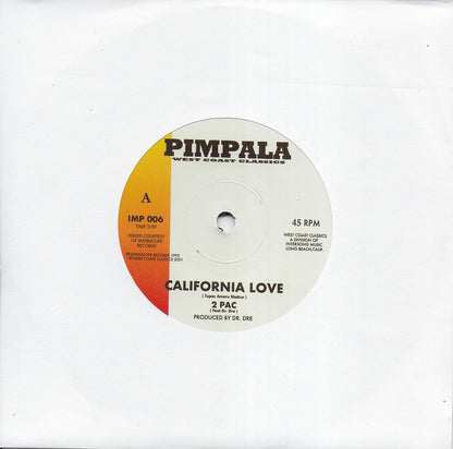 2Pac feat. Dr. Dre - California love / Ice Cube - Jackin for beats
