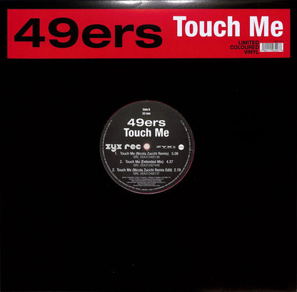 49ers - Touch me (Limited coloured vinyl) (12" Maxi Single)