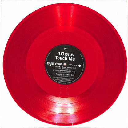 49ers - Touch me (Limited coloured vinyl) (12" Maxi Single)