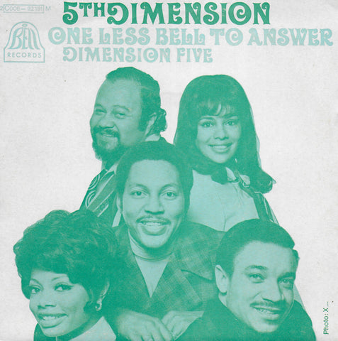 5th Dimension - One less bell to answer (Franse uitgave)
