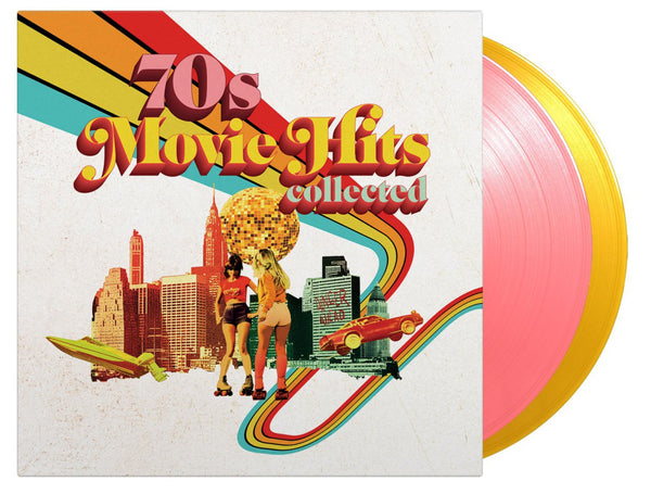 Various - 70's Movie Hits Collected (Limited edition, pink & yellow vinyl) (2LP)