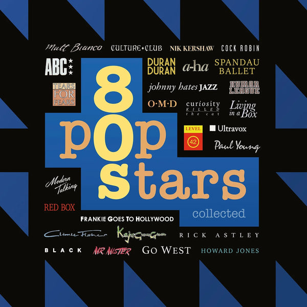 Various - 80s Pop Stars Collected (Limited edition, red and silver vinyl) (2LP)