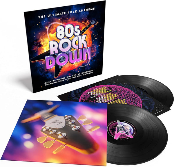 Various - 80s Rock Down / The Ultimate Rock Anthems (2LP)