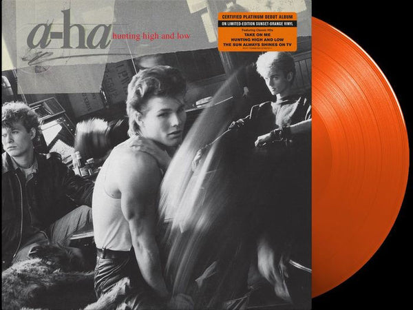 A-ha - Hunting High And Low (Limited sunset-orange vinyl) (LP)