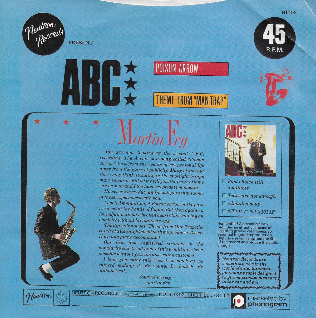 ABC - Poison arrow (Engelse uitgave)
