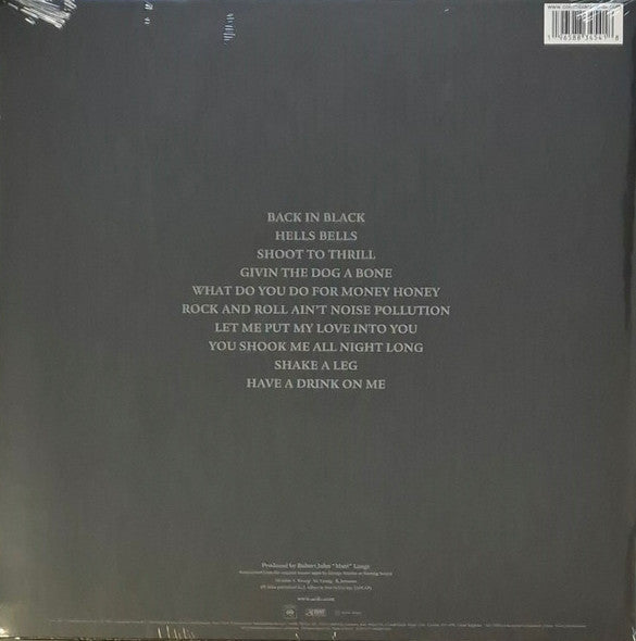 AC/DC - Back In Black (50th Anniversary of AC/DC, gold vinyl) (LP)