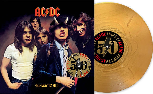 AC/DC - Highway To Hell (50th Anniversary of AC/DC edition, gold vinyl) (LP)