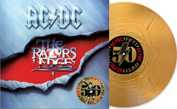 AC/DC - The Razors Edge (50th Anniversary of AC/DC edition, gold vinyl) (LP)