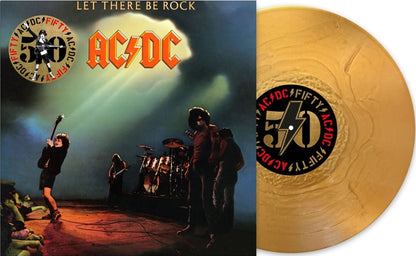 AC/DC - Let There Be Rock (50th Anniversary of AC/DC edition, gold vinyl) (LP)