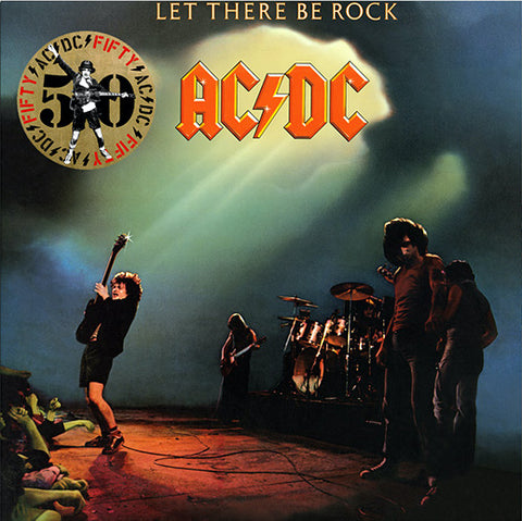 AC/DC - Let There Be Rock (50th Anniversary of AC/DC edition, gold vinyl) (LP)