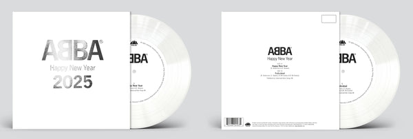 Abba - Happy New Year (Limited 2025 edition, white vinyl)