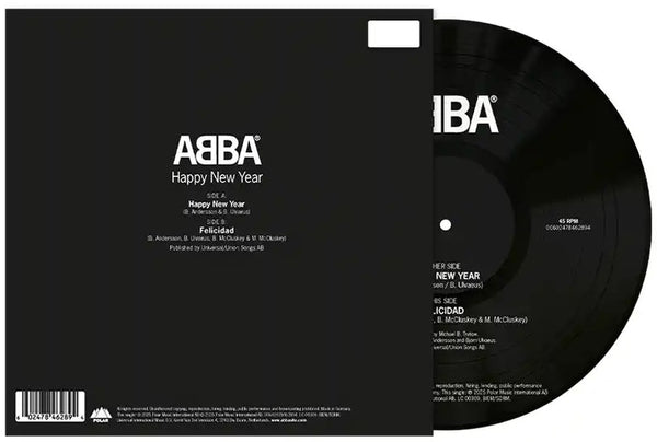Abba - Happy New Year (Limited 2026 edition, zoetrope vinyl)