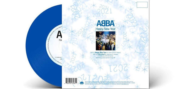 Abba - Happy New Year (Limited 2021 edition, blue vinyl)