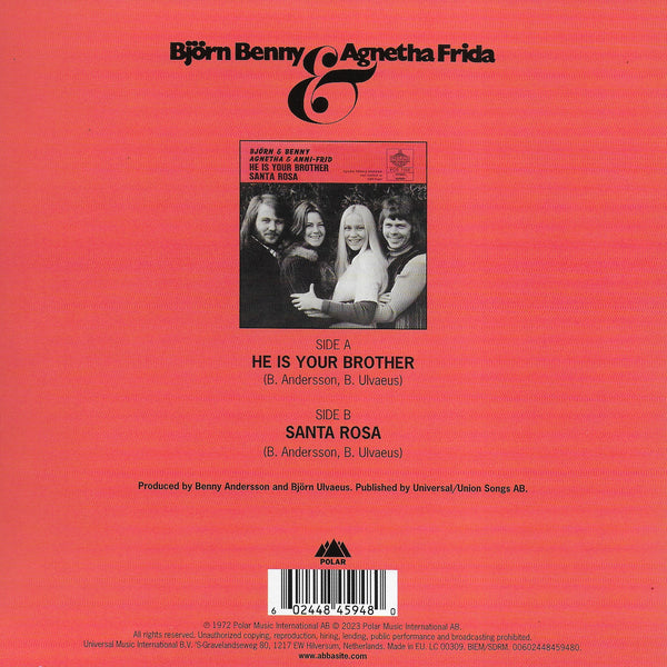Abba - He is your brother / Santa Rosa (Picture disc)
