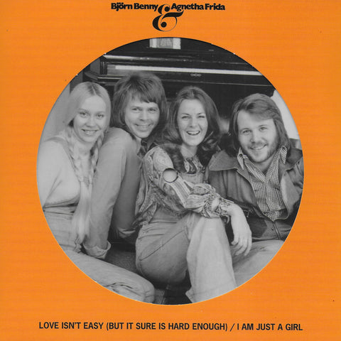 Abba - Love isn't easy (but it sure is hard enough) / I am just a girl (Picture disc)