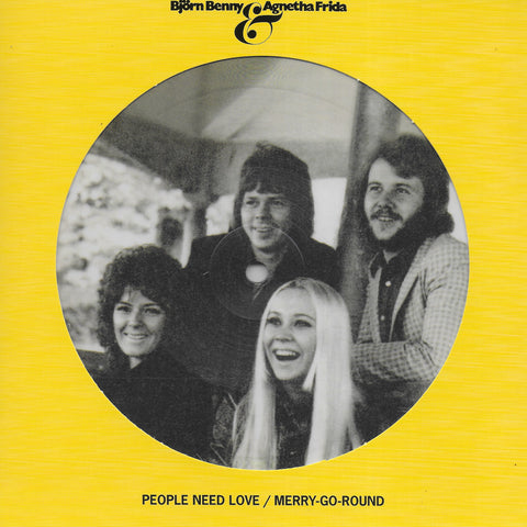 Abba - People need love / Merry-go-round (Picture disc)