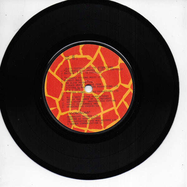 Elvis Costello and the Attractions - Accidents will happen (Engelse promo uitgave)