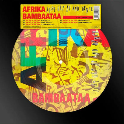 Afrika Bambaataa - Just get up and dance (Picture disc) (12" Maxi Single)